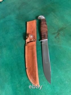 Case XX 325-6 Fixed Blade Knife With Sheath Collectors Quality Great Condition