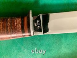 Case XX 325-6 Fixed Blade Knife With Sheath Collectors Quality Great Condition