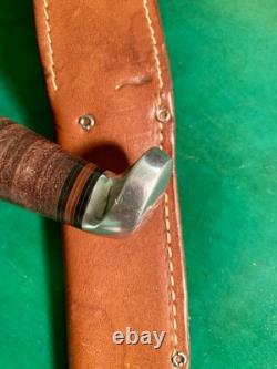 Case XX 325-6 Fixed Blade Knife With Sheath Collectors Quality Great Condition