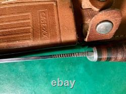 Case XX 325-6 Fixed Blade Knife With Sheath Collectors Quality Great Condition