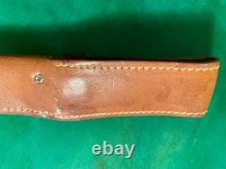 Case XX 325-6 Fixed Blade Knife With Sheath Collectors Quality Great Condition