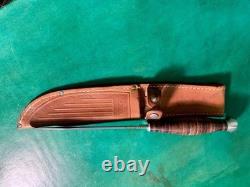 Case XX 325-6 Fixed Blade Knife With Sheath Collectors Quality Great Condition