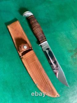 Case XX 325-6 Fixed Blade Knife With Sheath Collectors Quality Great Condition