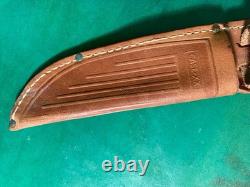 Case XX 325-6 Fixed Blade Knife With Sheath Collectors Quality Great Condition