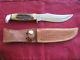 Case XX 523-5 SSP Vintage Hunting Knife withSheath, Bradford Centennial 1979