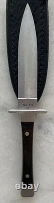 Case XX P62-4 1/2 Ss Boot Hunting Knife Dagger Knife With Blk Leather Sheath USA