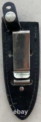 Case XX P62-4 1/2 Ss Boot Hunting Knife Dagger Knife With Blk Leather Sheath USA