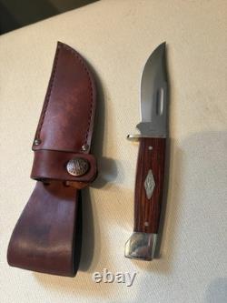 Case XX Slabside Fixed Blade Knife 778-3 1/2 with Box & Leather Sheath Made In USA