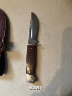 Case XX Slabside Fixed Blade Knife 778-3 1/2 with Box & Leather Sheath Made In USA