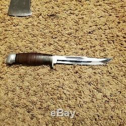 Case XX Tested Hunting Knife and Hatchet Combo