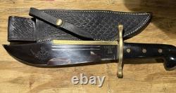Case XX USA 1836 Bowie Hunting Knife withSheath