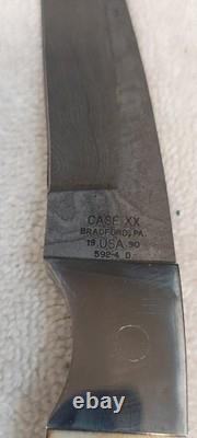 Case Xx 1990 Stagg Damascus Fixblade Knife