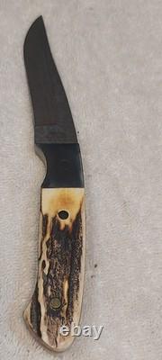 Case Xx 1990 Stagg Damascus Fixblade Knife