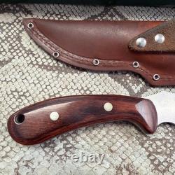 Case ridgeback SS fixed blade&sheath, NOS IN ORIGINAL BOX, caper