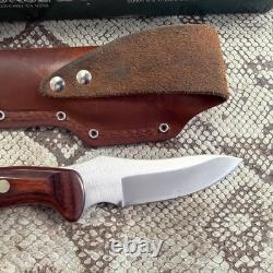 Case ridgeback SS fixed blade&sheath, NOS IN ORIGINAL BOX, caper