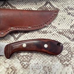 Case ridgeback SS fixed blade&sheath, NOS IN ORIGINAL BOX, caper