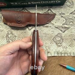 Case ridgeback SS fixed blade&sheath, NOS IN ORIGINAL BOX, caper