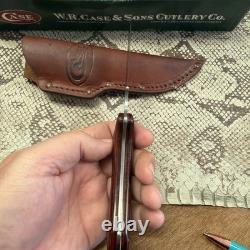 Case ridgeback SS fixed blade&sheath, NOS IN ORIGINAL BOX, caper