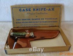 Case xx Knife And Axe Combo in original box