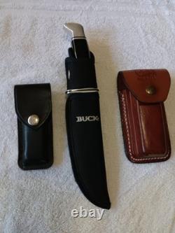 Case xx USA BFD Pa with 3 Blades in Sheath, Buck USA 112, Buck 119 in sheath