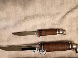 Casexx Leather Hunting Set (M3Finn SS & 316-5 SS) WithSheaths. 140.00 No Lower