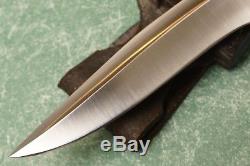 Charles Weiss Phoenix Fixed Blade Utility hunting Knife knives stag