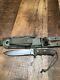 Chris Reeve 7 Green Beret Knife & Scabbard. Serrated blade, never carried