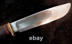 Circa 1930 Marbles Gladstone Mich. Hunting knife Fixed Blade Sheath Knife