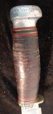 Circa 1930 Marbles Gladstone Mich. Hunting knife Fixed Blade Sheath Knife