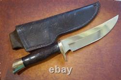 Circa 1970s BROWNING USA Model 55 Fixed Blade Hunting / Camp Knife