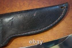 Circa 1970s BROWNING USA Model 55 Fixed Blade Hunting / Camp Knife