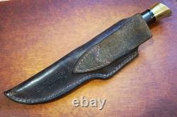 Circa 1970s BROWNING USA Model 55 Fixed Blade Hunting / Camp Knife