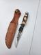 Classic German Nicker Hunter's Companion Knife With Sheath Solingen Germany