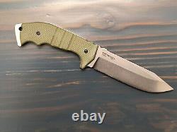 Cold Steel AK-47 Field Knife Fixed 5.5 Stonewash CPM-3V with modified handle