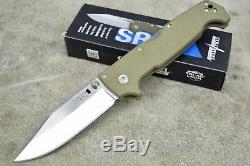 Cold Steel SR1 62L Folding Knife, OD Green