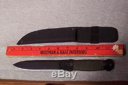 Cold Steel Throwing Knife Cord Wrapped Handle Never Used Made In The USA