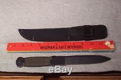 Cold Steel Throwing Knife Cord Wrapped Handle Never Used Made In The USA