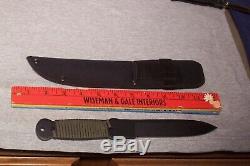 Cold Steel Throwing Knife Cord Wrapped Handle Never Used Made In The USA