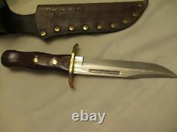 Collectible Schrade / Walden Hunting Knife Made In USA Buffalo Bill With Case