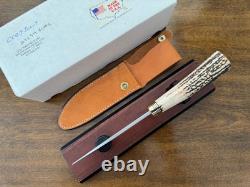 Colorado Cutlery Colorado Scout Fixed Blade Knife Hunter Nice Handle Made In USA