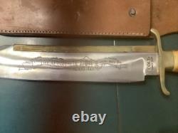 Colt CT-800 Alamo Bowie Knife 21.5 W Sheath