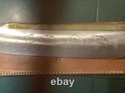 Colt CT-800 Alamo Bowie Knife 21.5 W Sheath