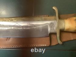 Colt CT-800 Alamo Bowie Knife 21.5 W Sheath