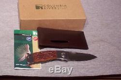 Columbia River Knife & Tool Lakes Pal Lock Blade Knife Made In Taiwan Never Used