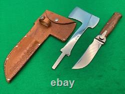 Combo Kabar Rare 1923-1937 Vintage 3 Pc Knife Rare Knives Set Sheath