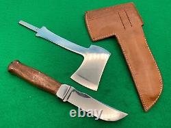 Combo Kabar Rare 1923-1937 Vintage 3 Pc Knife Rare Knives Set Sheath