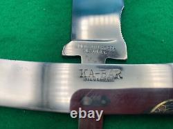 Combo Kabar Rare 1923-1937 Vintage 3 Pc Knife Rare Knives Set Sheath