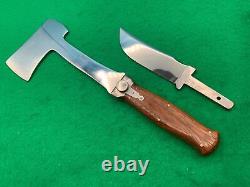 Combo Kabar Rare 1923-1937 Vintage 3 Pc Knife Rare Knives Set Sheath