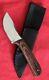 Custom 1980's Hunting Knife Rare Florida Maker Brj No. 234 Original Sheath