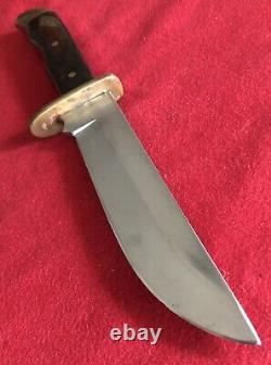 Custom Bowie Knife Show Sample 7 Blade 11.75 Overall-rosewood Handles